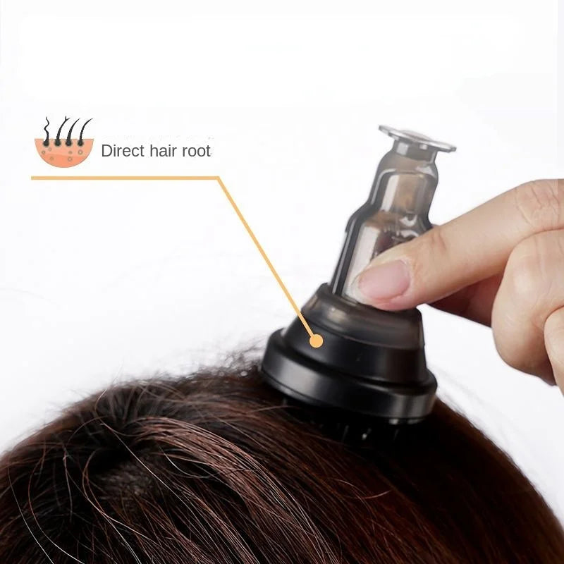 Hair Growth Scalp Medicine Supplying Device Ball Smear